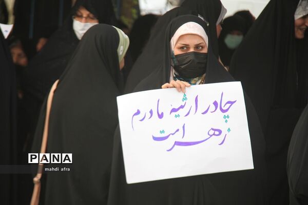 برگزاری راهپیمایی بانوان فاطمی شهرستان بهبهان