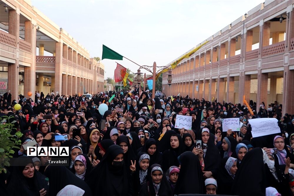 برگزاری جشن حجاب و عفاف در شهرستان نجف آباد