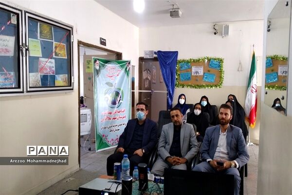 آیین افتتاح اتاق بهداشت در دبیرستان شهید ملاآقایی قرچک