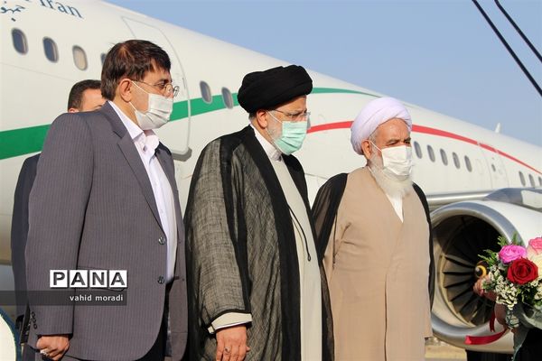 ورود رئیس‌جمهوری به کرمانشاه