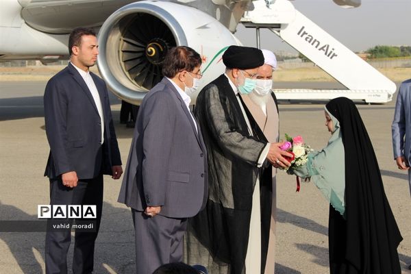 ورود رئیس‌جمهوری به کرمانشاه