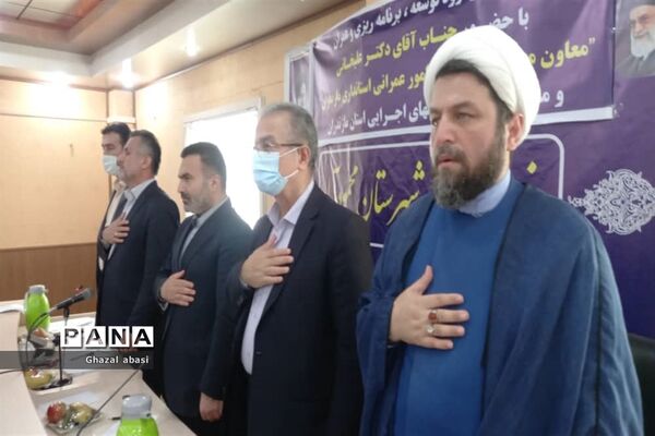 جلسه کارگروه توسعه، برنامه‌ریزی و عمران در شهرستان محمودآباد