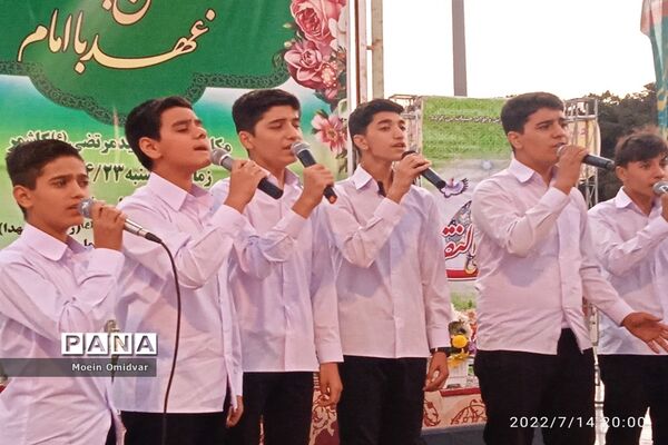 برگزاری جشن بزرگ عهد با امام در کاشمر
