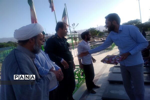 رزمایش دوچرخه‌سواری دانش‌آموزان روستای دهنو، خلیل‌آباد