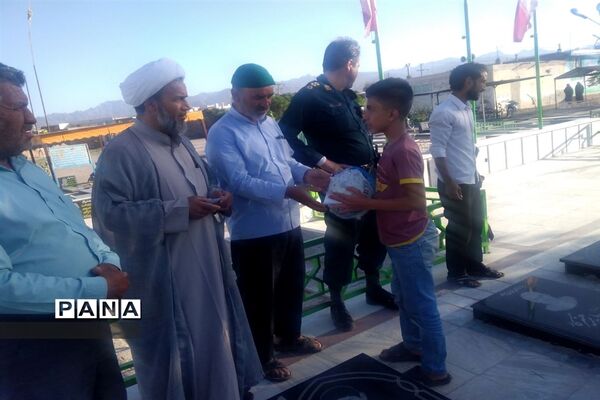 رزمایش دوچرخه‌سواری دانش‌آموزان روستای دهنو، خلیل‌آباد