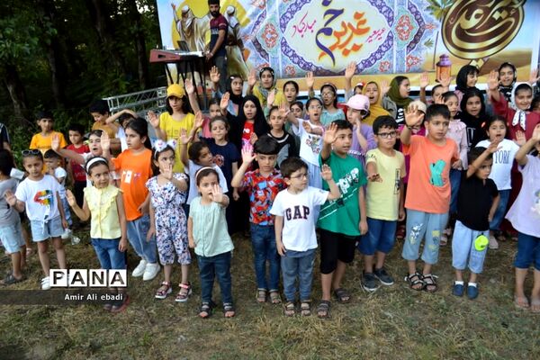 جشن دهه امامت و ولایت در روستای سنه کوه میاندورود