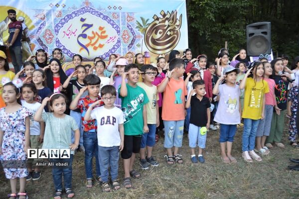 جشن دهه امامت و ولایت در روستای سنه کوه میاندورود