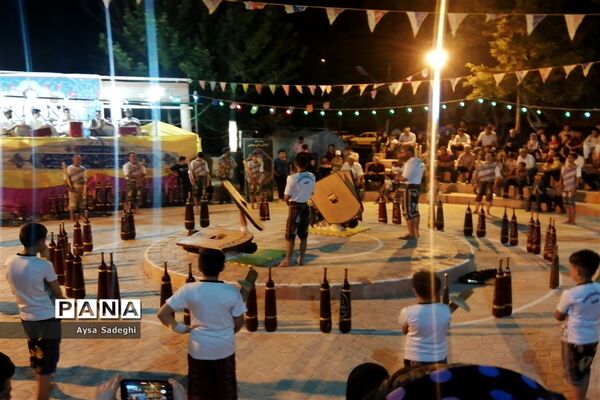 جشن عید غدیر در بوستان ملت شهرستان اقلید