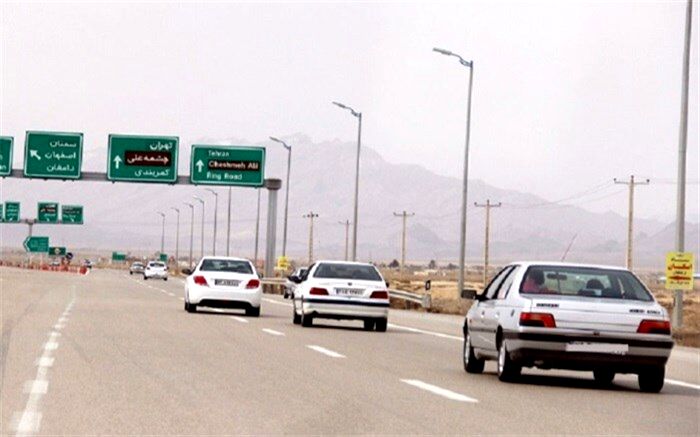 کاهش 1.4 درصدی تردد در محورهای برون‌شهری