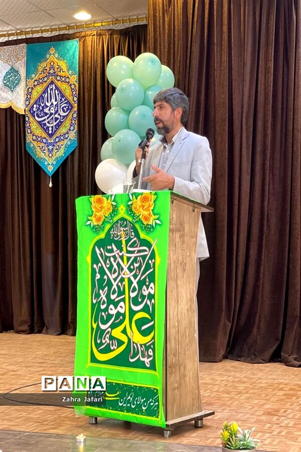 برگزاری مراسم جشن عید غدیر‌ در مدارس آباده