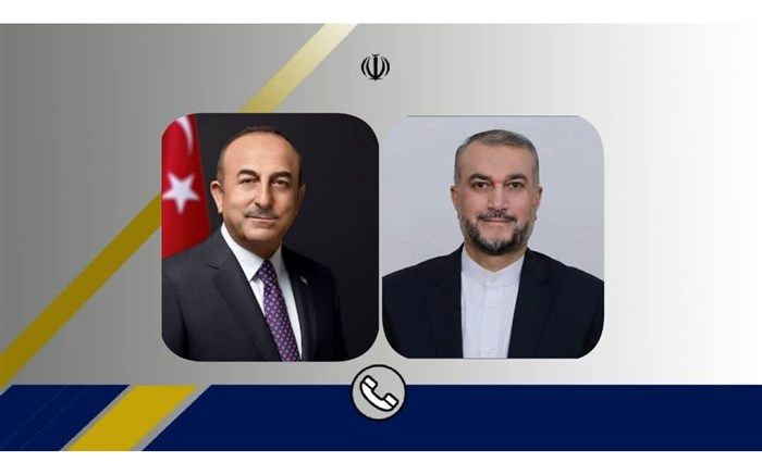 تبادل نظر چاووش اغلو و وزیر امور خارجه ایران پیرامون سفر اردوغان به ایران