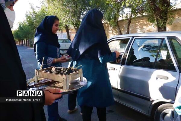 پویش هر مدرسه یک موکب تبلیغ غدیر در آباده