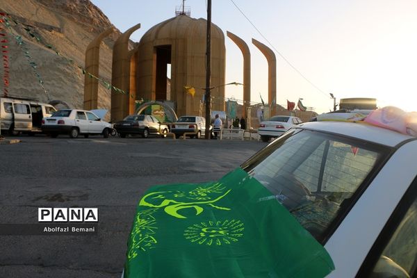 کاروان خودرویی عید غدیر در قم-1