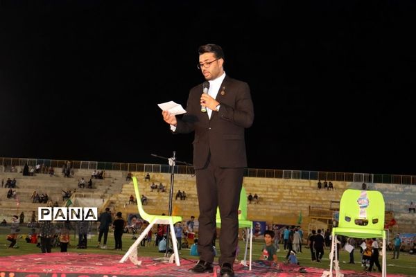 جشن بزرگ غدیر با اجرای سرود سلام فرمانده در امیدیه