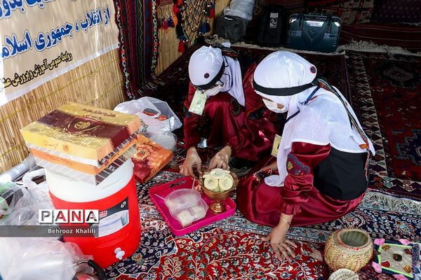 افتتاحیه بیست و یکمین اردوی کشوری دانش‌آموزان دختر عشایر