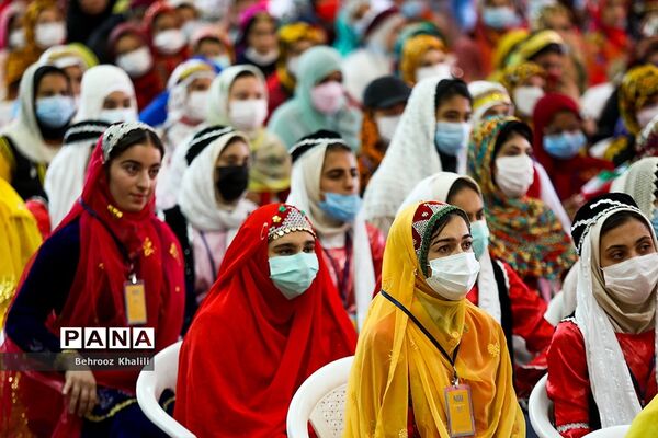 افتتاحیه بیست و یکمین اردوی کشوری دانش‌آموزان دختر عشایر
