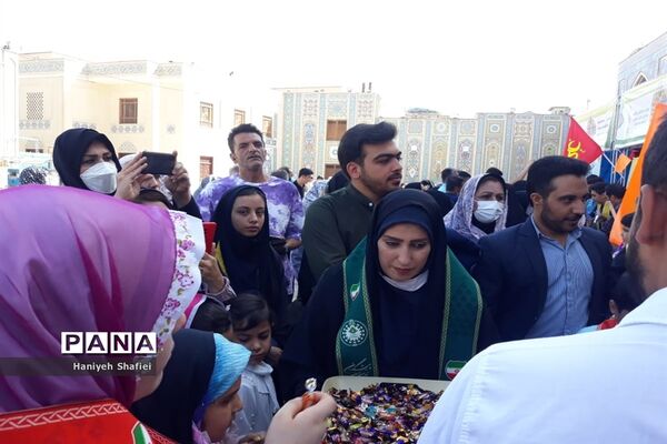 موکب فداییان ولایت سازمان دانش‌آموزی استان  فارس در روز عید غدیر خم