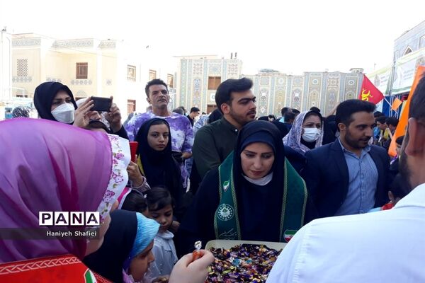 موکب فداییان ولایت سازمان دانش‌آموزی استان  فارس در روز عید غدیر خم