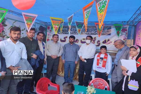 موکب فداییان ولایت سازمان دانش‌آموزی استان  فارس در روز عید غدیر خم