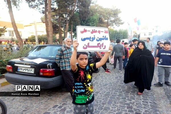 ایستگاه صلواتی عید غدیرخم در اسلامشهر