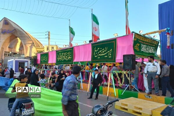 حضور پر شور مردم مشهد در جشن‌های عید غدیر
