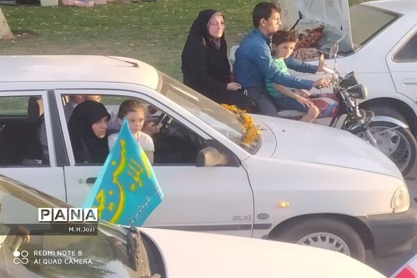کاروان خودرویی عید غدیر در قم-2