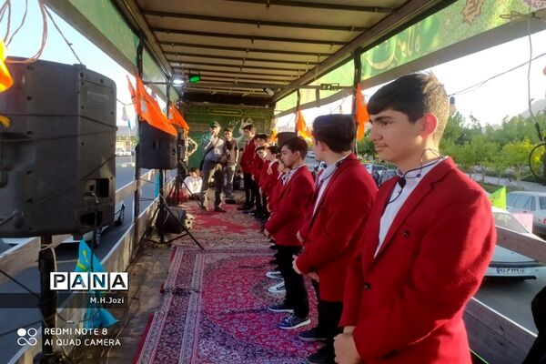 کاروان خودرویی عید غدیر در قم-2