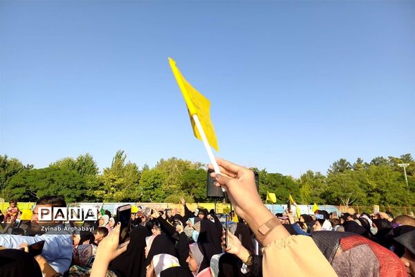طنین سلام فرمانده در اجتماع غدیریان تربت جام