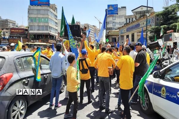 راه‌اندازی کاروان خودرویی شادی به مناسبت عید غدیر خم