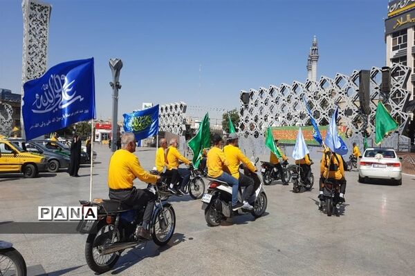 راه‌اندازی کاروان خودرویی شادی به مناسبت عید غدیر خم
