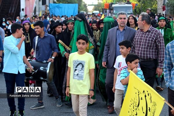 کاروان شادی و جشن پیاده‌روی غدیر تا ظهور در سمنان
