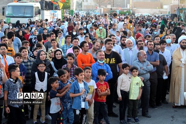 کاروان شادی و جشن پیاده‌روی غدیر تا ظهور در سمنان