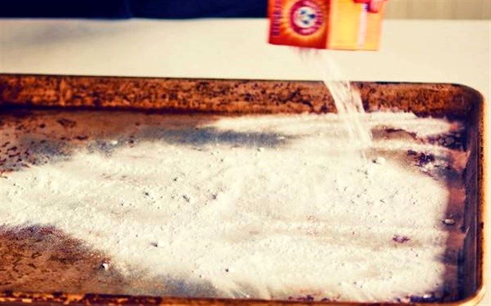 سینی پرچرب فر را چطور تمیز کنیم؟