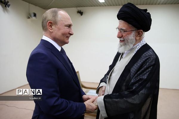 دیدار رئیس‌جمهوری روسیه با رهبر انقلاب اسلامی