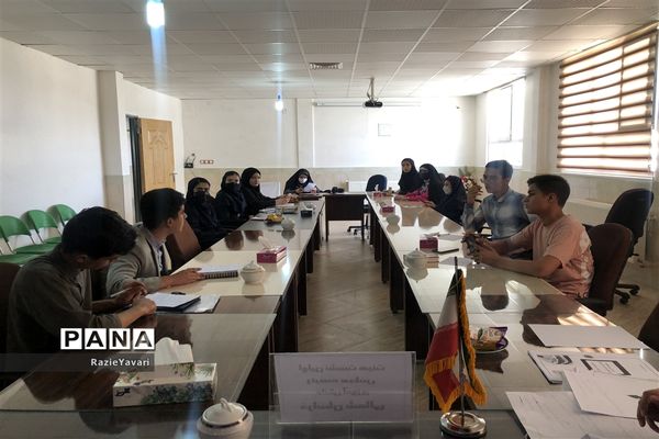 اولین نشست هیات رئیسه مجلس دانش‌آموزی خراسان شمالی