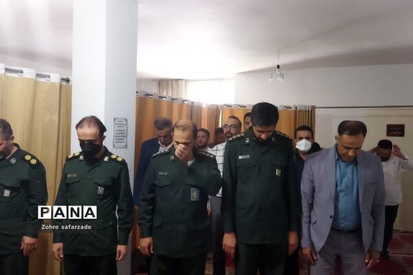 مراسم‌ تکریم و معارفه مسئول بسیج فرهنگیان آموزش و‌ پرورش رودهن