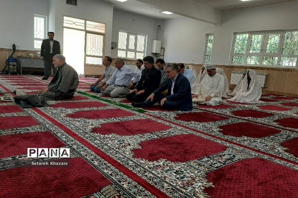 افتتاح نمازخانه دبیرستان یاس