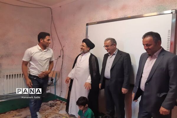 بازدید از کانون رضوان و استخر کاسپین شهرستان محمودآباد