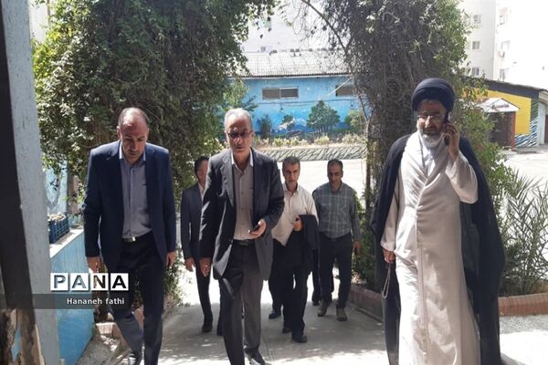 بازدید از کانون رضوان و استخر کاسپین شهرستان محمودآباد