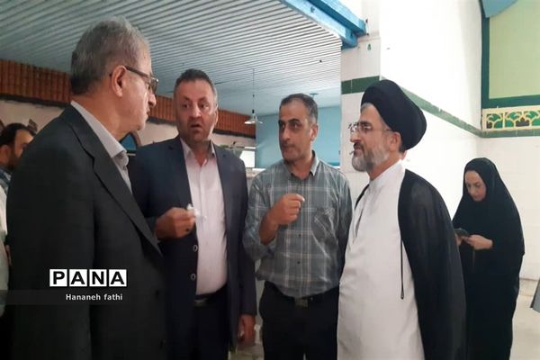 بازدید از کانون رضوان و استخر کاسپین شهرستان محمودآباد