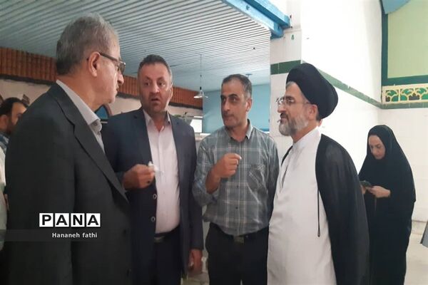 بازدید از کانون رضوان و استخر کاسپین شهرستان محمودآباد