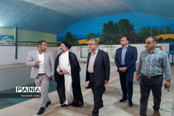 بازدید از کانون رضوان و استخر کاسپین شهرستان محمودآباد