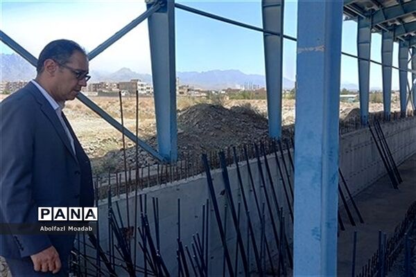 بازدید از پروژه‌های نیم تمام مشارکتی آموزش و پرورش کاشمر