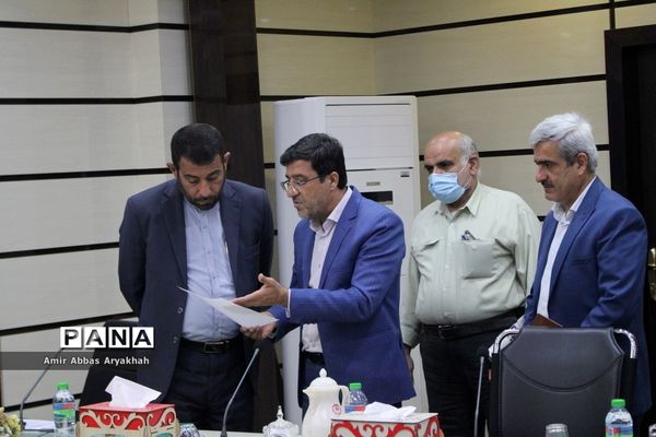 جلسه شورای برنامه‌ریزی سازمان دانش‌آموزی استان بوشهر