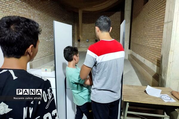 برگزاری مسابقات تیراندازی جام مرصاد بسیج دانش‌آموزی رودهن