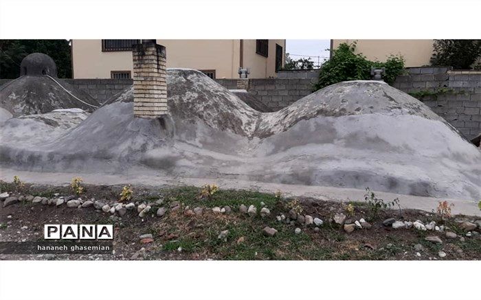 حمام عمومی متروکه سرلنگا بازسازی شد