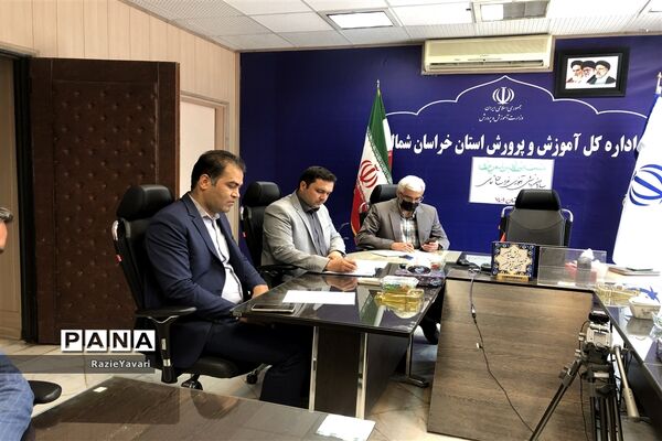 ابلاغ حکم ریاست شورای برنامه‌ریزی سازمان دانش‌آموزی استان به مدیرکل آموزش و پرورش