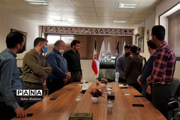 تکریم و معارفه سرپرست معاونت اداری مالی سازمان دانش‌آموزی فارس