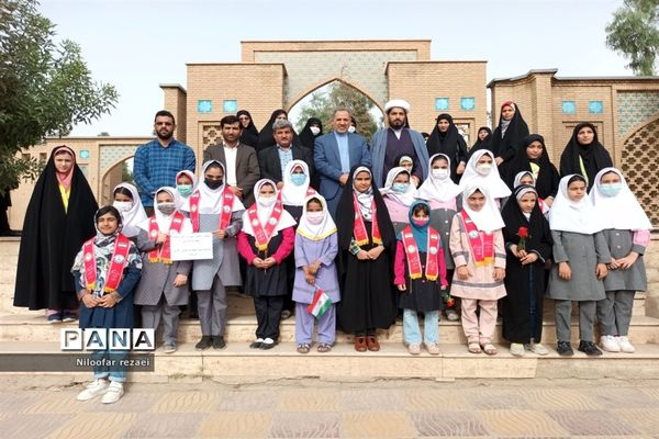 گلباران مزار شهدای مرصاد در پاکدشت