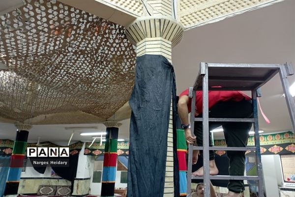 استقبال از ماه محرم در شهرستان امیدیه